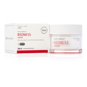 Redness cream prevents and reduces skin redness and vascular spiders innoaesthetics